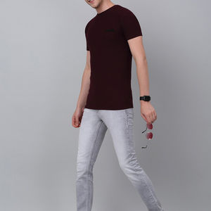 Las camisetas de algodón 100% más vendidas para hombre, personalizadas con diseño único por fabricantes profesionales, logotipo único de calidad fina - Product Image 3