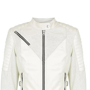 Blouson en cuir unisexe coupe-vent pour motard 2026 – Vêtement de moto toutes saisons – Vente directe fabricant - Product Image 2