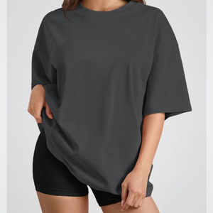 Camiseta Unisex 100% Algodón Orgánico, Color Sólido, Corte Regular, Cómoda, Transpirable, Ecológica, Ultra Premium, con Orificios - Product Image 4