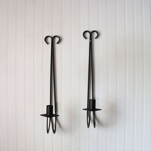 Apliques de Pared de Hierro Vintage, Encanto del Viejo Mundo, Decoración de Pared para Iluminación de Ambiente Tradicional en el Hogar - Product Image 1