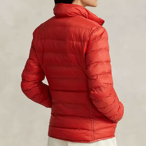 Chaqueta Cortavientos Acolchada Personalizada con Logotipo, Chaqueta Cortavientos de Alta Calidad para Mujer, Talla Grande, Diseño Personalizado, Teñido Liso - Product Image 3