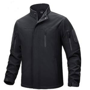 Protective Apparels <b>Men's</b> Softshell Polyfil Quilted Insulation Workwear Winter <b>Jacket</b> for Outdoor Activities & Mountain Hiking - Product Image 2