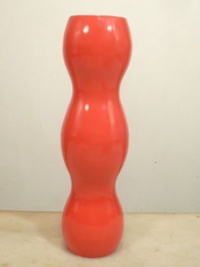 Iron <b>Red</b> Table top Bottle design <b>Vase</b> for Indoor Home Decor - Product Image 6