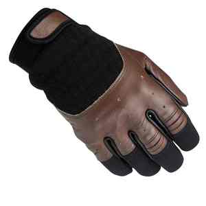 Urban Rider Gants de cyclisme en cuir de vachette Utilisation hivernale Antidérapant Demi-doigt unisexe pour la moto - Product Image 6
