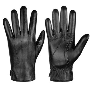 Guantes de Cuero Unisex Transpirables de Invierno con Logotipo Totalmente Personalizado, Cuero Genuino Ecológico para Uso en Exteriores, Color Personalizado - Product Image 1