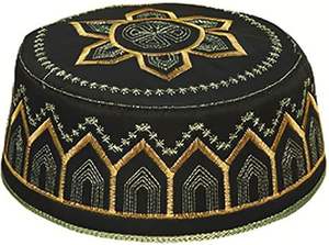 Sombrero de Kufi musulmán con logotipo personalizado, sombrero de oración, gorro islámico, precio de fábrica, fácil de usar, gorros musulmanes, servicio OEM proporcionado - Product Image 3