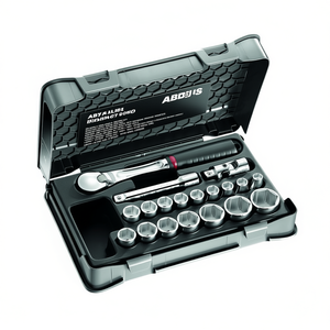 Usag 19-Piece Hexagonal <b>Socket</b> Set in ABS Box Durable <b>Socket</b> Tool Kit - Product Image 2