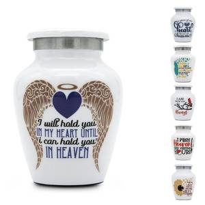 Angel Wings Mini <b>Urns</b> <b>for</b> <b>Human</b> <b>Ashes</b> <b>Small</b> <b>Urns</b> <b>for</b> <b>Ashes</b> Keepsake <b>Urns</b> <b>for</b> Female Tiny <b>Urn</b> <b>for</b> Funeral Miniature Decorative - Product Image 4
