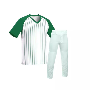 Uniforme de Béisbol Personalizado de Color Sólido, Tela de Poliéster/Spandex de Alta Calidad, Antibacteriano, Secado Rápido, Personalizable - Product Image 5