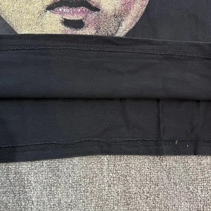 เสื้อยืดวินเทจฮิปฮอปสำหรับผู้ชายเสื้อยืดโอเวอร์ไซส์ลายกรดซักด้วยผ้าคอตตอนสีเทา - Product Image 5