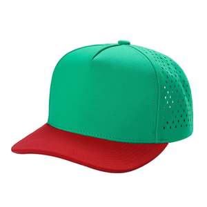 5LASER 5 Panel Snapback Cap <b>Waterproof</b> Mesh Unisex Adjustable Hip Hop Casual Hat Adult <b>One</b> Size Fits <b>All</b> - Product Image 5