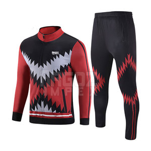 ชุดวอร์มผู้ชายคุณภาพดี น้ำหนักเบา สำหรับฤดูหนาว แบบซับลิเมชั่น ผ้าโพลีเอสเตอร์ 100% แห้งเร็ว ระบายอากาศได้ดี รับสั่งทำตามแบบ - Product Image 1