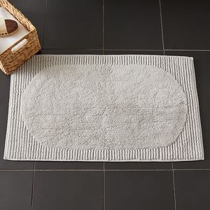 Tapis de salle de bain absorbant, tapis de bain antidérapant 16 x 24, tapis de sol en coton écologique, motif floral moderne, facile à nettoyer, séchage rapide - Product Image 2
