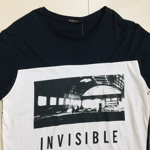 Camiseta OEM de manga corta con lavado de ropa de algodón orgánico de color sólido para hombre-Camiseta de gran tamaño 100% de algodón con estampado de goma en blanco al por mayor - Product Image 2