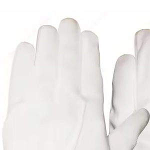 Offre Spéciale maçonnique Royal Arch Gants Rite Triple Rouge Symbolisme Logo Brodé Symbolisme Coton Classique Blanc Gants - Product Image 5