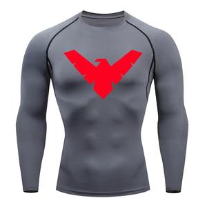 Personnalisez votre propre logo Rash Guard à manches complètes sublimé MMA Rash Guard BJJ Rash Guard Compression Shirt MMA Rashguard pour hommes - Product Image 5