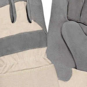 Nouvelle arrivée Gants de sécurité de travail canadiens en cuir de vachette de haute qualité Gants de travail gréeur de grande taille respirants à paume renforcée - Product Image 4