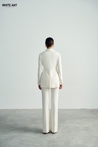 Nuevo diseño 2024 Trajes y chaquetas para mujer Etiqueta personalizada Amity Shirt Jacket Material de buena calidad Embalaje personalizado Whiteant Vietnam - Product Image 6