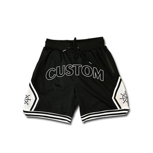 ¡Gran oferta de pantalones cortos de poliéster para correr y nadar para hombre, pantalones cortos de playa de patrón sólido con bordado Technics estilo informal en Stock! - Product Image 3