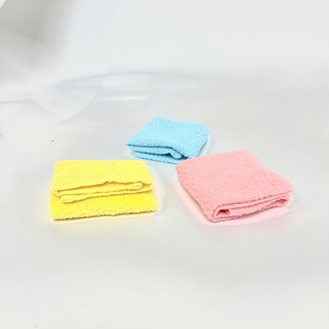 Bonne qualité Taiwan OE coton essuie-mains 27*28cm 24 grammes hypoallergénique séchage rapide doux tricoté tissu éponge chiffons de nettoyage - Product Image 5