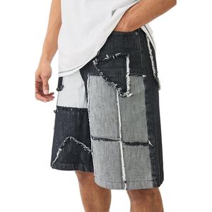 Shorts pour hommes en jean épais, style streetwear déchiré personnalisé, nouveau modèle, meilleures ventes, prix de gros - Product Image 6