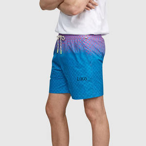 Logos sublimados de tela de malla ligera Cintura elástica con cordón 100% Poliéster Pantalones cortos para niños - Product Image 4