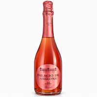 Vin mousseux rosé semi-doux Palacio de Anglona Airen & Tempranillo 9,5% ABV Vin mousseux rosé espagnol 750ml