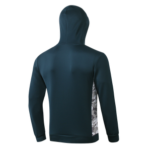Sweat-shirt à capuche pour homme, automne, motif uni, compression, tissu tricoté, logo personnalisé, manches - Product Image 6