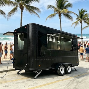ACB Towable Food Trailer 10 Ft Stainless Steel Mobile Kitchen Commercial Catering Ice Cream Snack Food Truck - Product Image 2