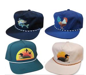 Gorra deportiva de nailon unisex personalizada para hombre, hecha en Vietnam, al por mayor, OEM, ODM, diseño de gorras snapback de pana. - Product Image 2