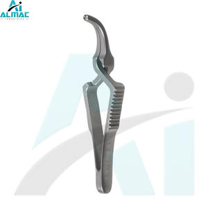 ALMAC-Pince pour Bulldog à action croisée en acier inoxydable quantité minimale de commande basse pour le serrage sûr des vaisseaux dans les hôpitaux et les environnements cliniques - Product Image 1