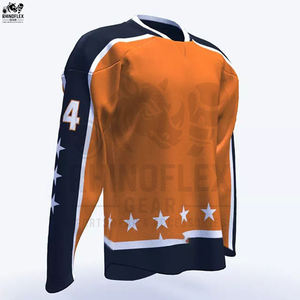 Maillot de hockey sur glace de qualité supérieure, vêtements décontractés surdimensionnés, sport, meilleur prix, maillot de hockey sur glace - Product Image 6