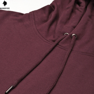 เสื้อฮู้ดแบบสวมหัวของผู้ชายผ้าเทอร์รี่ผ้าฝ้าย100% โพลีเอสเตอร์คุณภาพสูงน้ำหนักเบาแบบลำลองเทคนิคพัฟ - Product Image 5