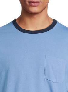 Vente en gros 100% coton T-Shirt Ringer à manches courtes pour hommes Street Wear Style Hip Hop T-shirts Ringer spécial personnalisé pour hommes - Product Image 6