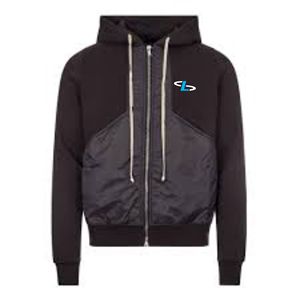 เสื้อฮู้ดผู้ชายสำหรับใส่ไปถนนผ้าฝ้ายโพลีเอสเตอร์น้ำหนักเบามีทุกขนาด - Product Image 1