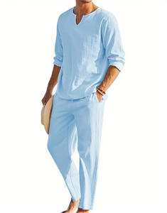 Chándal de moda para hombre, ropa deportiva de algodón para hombre, chándal transpirable para hombre con precio de fábrica - Product Image 6