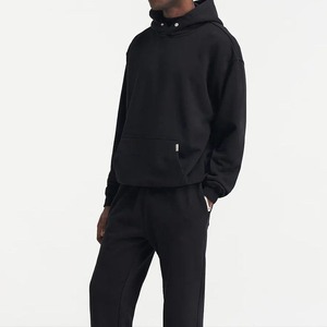 Sudadera con capucha personalizada del fabricante Gsm 500 Heavyweight Essentials sudaderas de gran tamaño Streetwear estilo chándal Logo bordado - Product Image 2