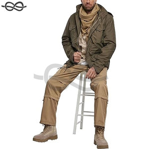 Chaqueta de campo clásica para hombre, estilo Vintage, ropa de abrigo para todas las estaciones, forro acolchado extraíble, diseño resistente inspirado en el agua - Product Image 5