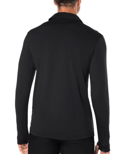 Polo para Hombre de Color Sólido, Camisa para Hombre, Tejido de Punto, Diseño Comprimido, Cómodo y Transpirable - Product Image 6