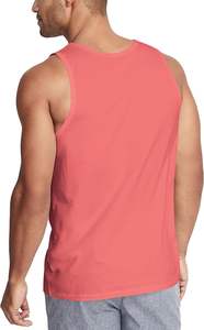 Wholesale Custom Design Men's Cotton Fitness Tank Top Undershirt String Singlet for <b>Bodybuilding</b> GYM Training Gym <b>Vest</b> Tops 2026 - Product Image 2