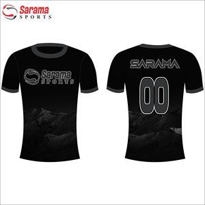 Camiseta de Manga Corta para Hombre con Diseño Personalizado y Estampado por Sublimación, Fabricada en Pakistán - Product Image 3