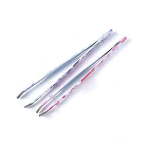 Pince à épiler en acier inoxydable personnalisée de qualité supérieure, durable, à pointe, utilisation longue durée, haute qualité, légère, écologique - Product Image 2