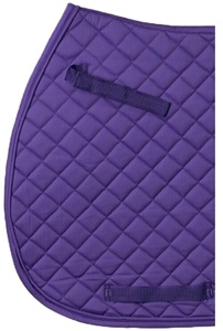 Almohadilla de sillín de doma acolchada púrpura, nuevo diseño, carreras ecuestres en inglés, relleno de lana de algodón para montar a caballo - Product Image 2