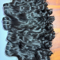 Extensions de cheveux indiens vierges Remy personnalisées de qualité supérieure pour I-Tip, ondulations naturelles, lisses, ondulées, toutes couleurs