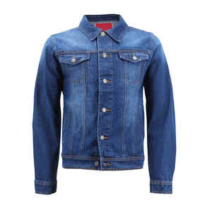 Chaquetas Vaqueras Casuales de Moda Extra Grandes de Alta Calidad para Hombre, Nueva Llegada, Última Moda, Chaquetas Vaqueras de Estilo Urbano en Venta - Product Image 1