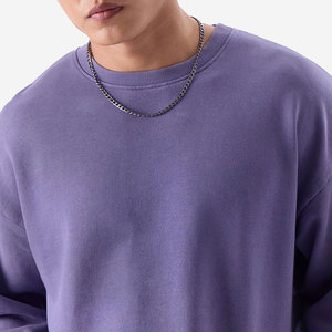 Sweat-shirt en polaire pour homme de haute qualité, solide, décontracté, pour l'hiver, avec une texture lisse, séchage rapide et respirant - Product Image 6