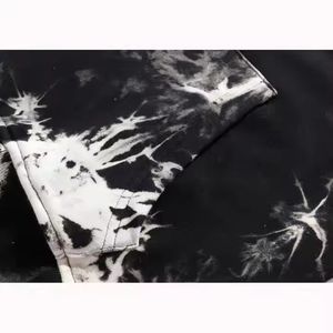 OEM Heavy French Terry Pull-Over Sudadera con capucha de invierno 330g Transpirable Tie Dye Plain Dyed Loose Fit - Product Image 4