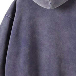 Acid Wash Hoodie Customize basics cotton blended Hoodies Oem Logo Zipper <b>Thermal</b> Oversized Breathable Blank Hoodie <b>for</b> <b>Men</b> - Product Image 4