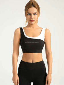 Nuevo Sujetador Deportivo 2 en 1 de Lujo para Mujer 2025, Transpirable, de Alta Sujeción, Secado Rápido, Tirantes Cruzados, Espalda Hermosa, Colores Contrastantes - Product Image 5