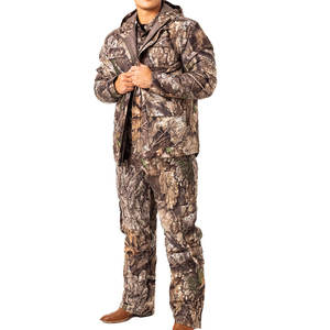 Manteau de chasse isolé pour hommes, veste camouflage chaude, imperméable et coupe-vent, équipement de plein air pour la saison de chasse hivernale - Product Image 5